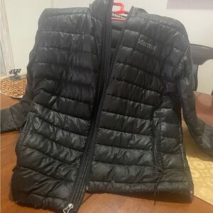 Marmot Quilted Black Jacket